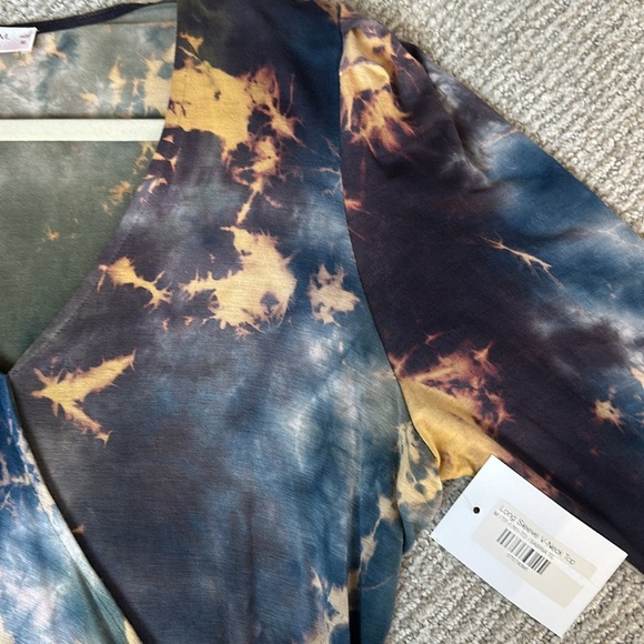 Veronica M Multicolor Tie-Dye Blouse - Picture 10 of 15